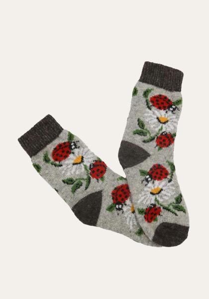 Merino Wollsocken Bayern Modell 4