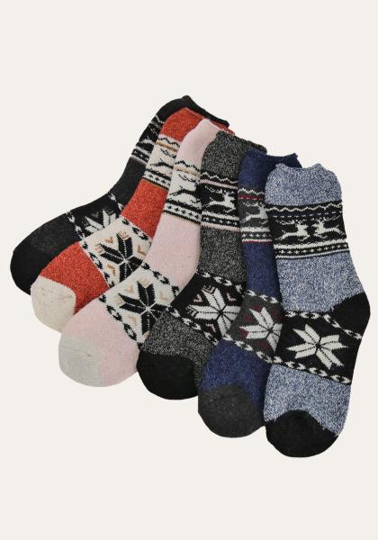 Alpaka Damen Wollsocken Rudolfine