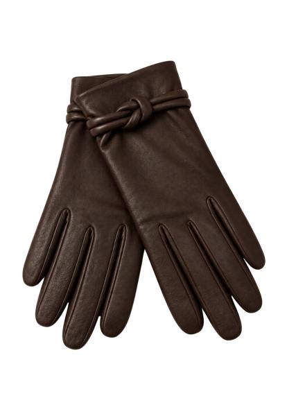 Damen Lederhandschuhe mit 100% Cashmere-Futter Modell O02