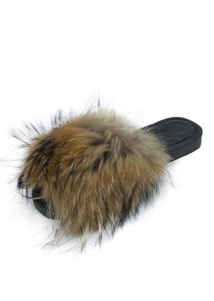 Slippers with fur - TARZAN