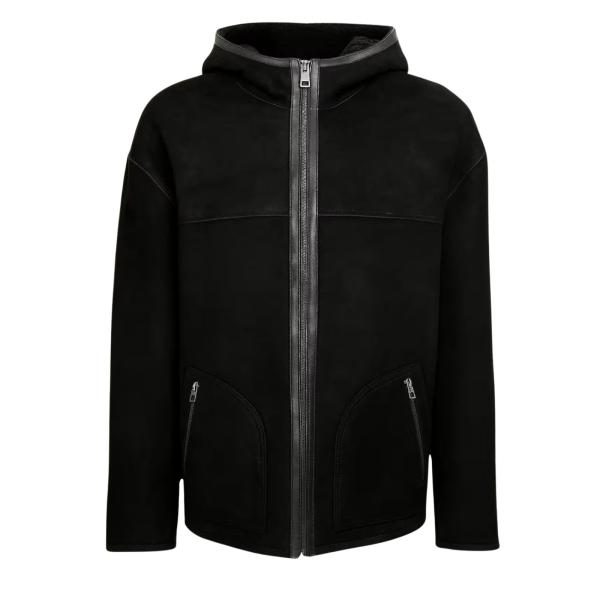 Jacke Torino - Edles Lammleder & Gelocktes Merino- Fell