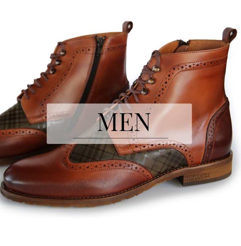 Sheepskin shoes men