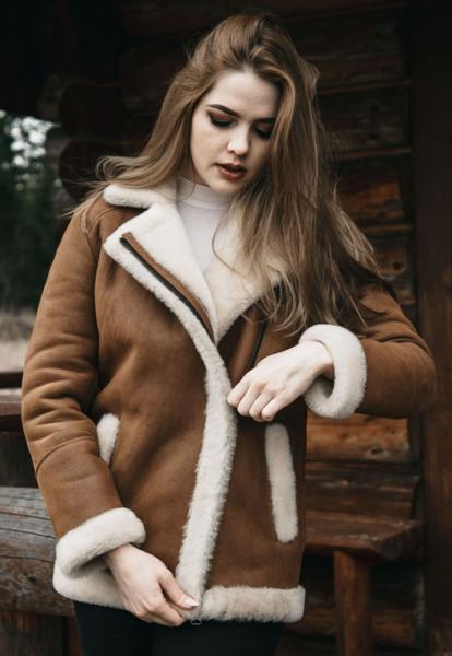 Sheepskin jacket OLA