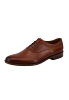 Leather Shoes Model 623 Brown