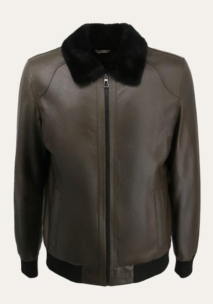 Lambskin Jacket HAKON Khaki