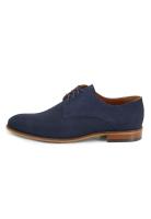 Leather Shoes K-02/ SANTOS DARK BLUE NUBUK