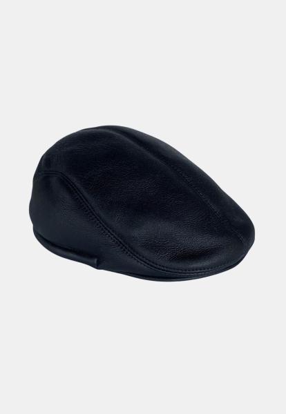 Men's leather hat
