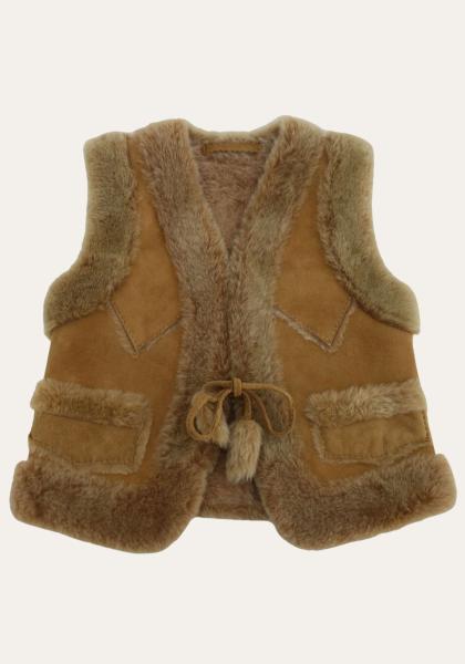 Children's lambskin vest Model 12