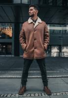 Vorschau: Lammfelljacke Tomek Zimt