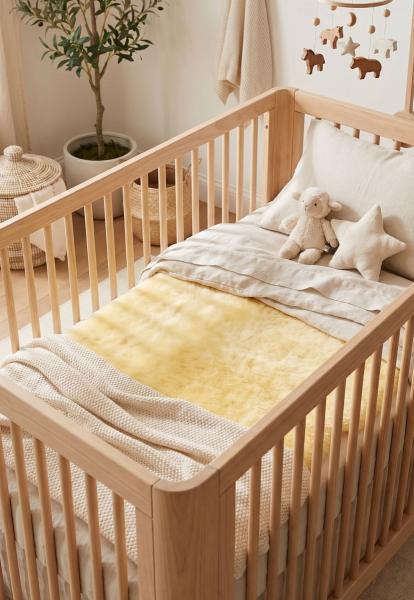 Lambskin Bed Pad Medically Tanned Lambskin 120 x 60 cm