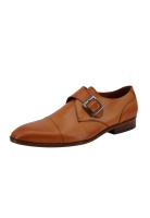 Leather Shoes Model 1731 Light Brown