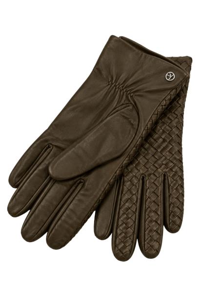 Damen Lederhandschuhe mit 100% Cashmere-Futter Modell M03