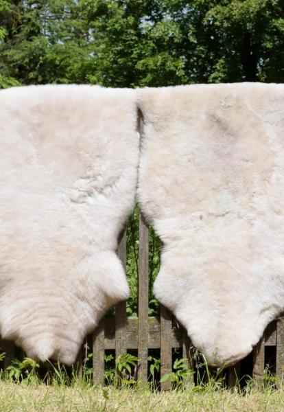 Sheepskin Cream-Beige Spotted 100-110 cm