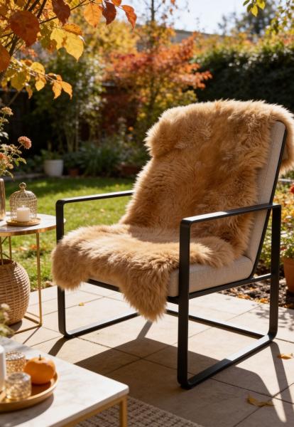 Lammfell Merino Cappuccino