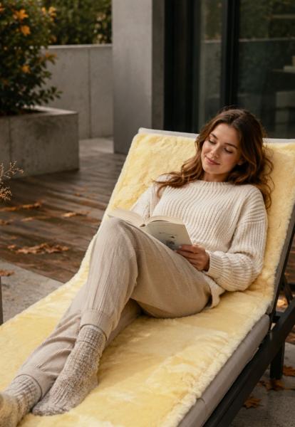 Mattress Pad Medically Tanned Lambskin - Different Sizes