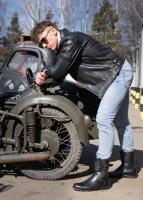 Preview: Winter lambskin boots Model X232