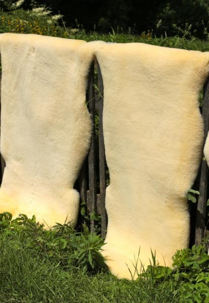 Sheepskin ecologically tanned XXL 120-130 cm