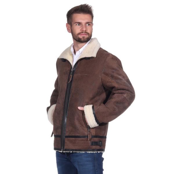 Men's sheepskin jacket Boris