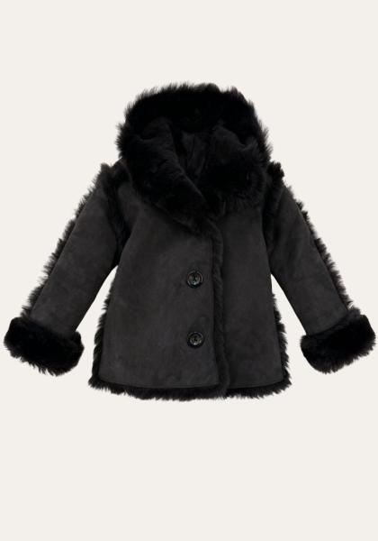Luan Merino Lammfelljacke – Erdige Eleganz & natürlicher Komfort
