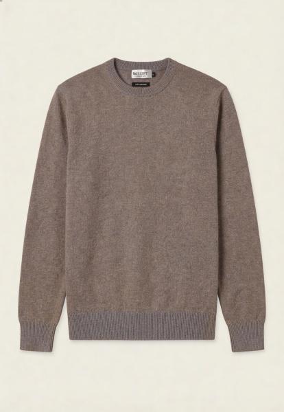 Unisex Cashmere Sweater – Soft Taupe