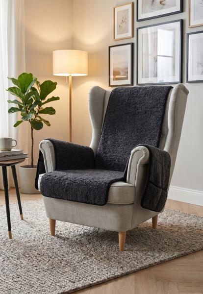 Armchair Pad Armchair Protector Made of Merino Wool Felix