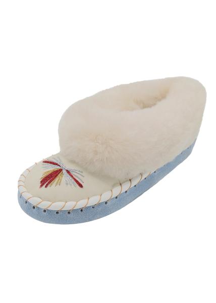 Sheepskin home slippers - HANNAH