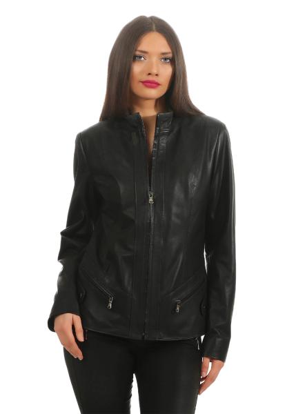 Leather jacket - NADIA BLACK