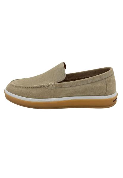 Herren Loafer aus Leder in Beige - Modern & Bequem HOL300