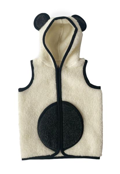 Wool vest - PANDA