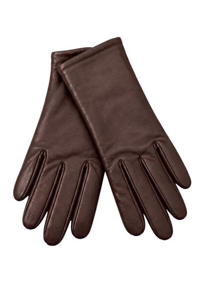 Damen Lederhandschuhe aus Lamm-Nappaleder mit Wollfutter Modell C05