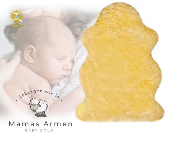 Lambskin Baby Rug, Outback Gold, Silky Soft Wool