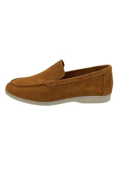 Herren Loafer aus Leder in Whisky - Komfort & Stil HOL60