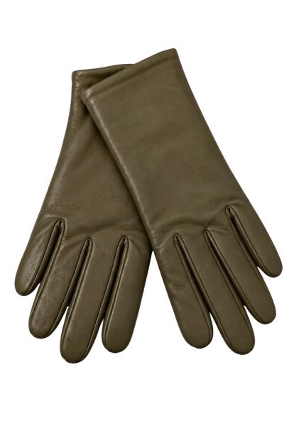 Damen Lederhandschuhe aus Lamm-Nappaleder mit Wollfutter Modell C05