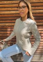 Vorschau: Lederjacke Pati Beige