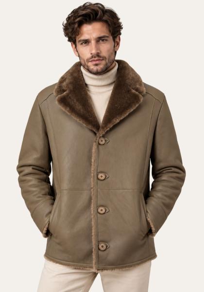 Shearling Lammfelljacke - stilvoller Klassiker für den Winter
