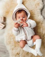 Vorschau: Babyfell waschbar ökologische Gerbung 90-100 cm