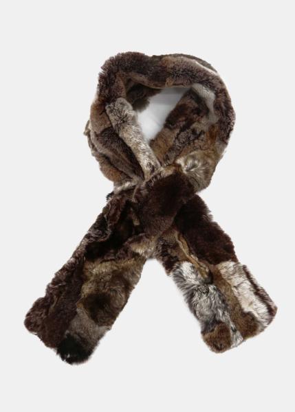 Women's fur scarf
