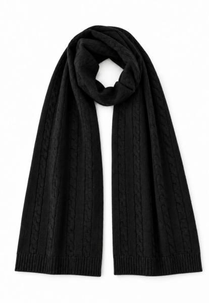 Strickschal „Ravello“ aus Merinowolle & Kaschmir