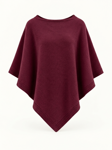 Kaschmir Poncho 100 % Cashmere Modell W2002P