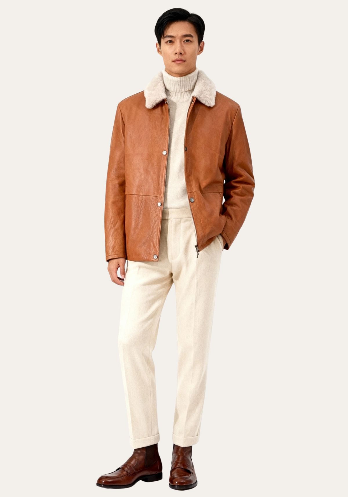 Amber Ridge - Shearling Raffinesse für den modernen Gentleman
