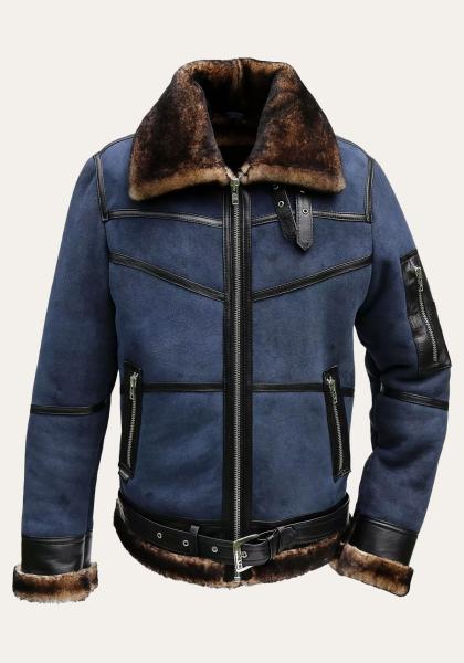 Lambskin Jacket - B16 BLUE