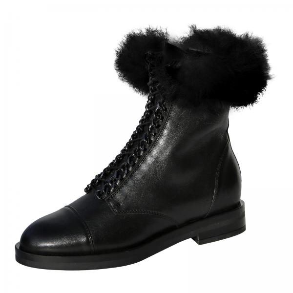 Sheepskin boots - EU-4344 BLACK