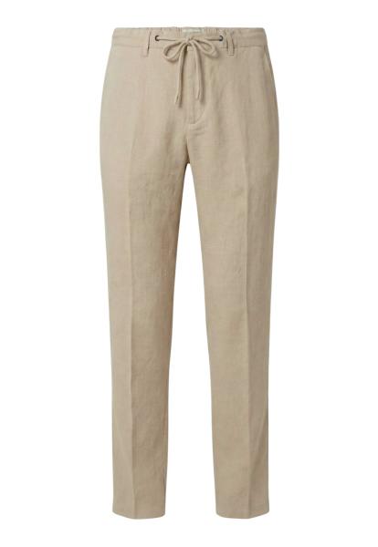 Leinenhose in Beige – Eleganz trifft Lässigkeit aus 100 % Leinen
